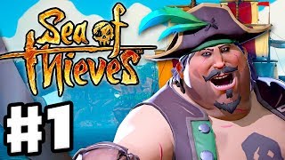 Sea of Thieves  Gameplay Part 1  Sailing the Seas and Finding Treasure with Zanitor [upl. by Libby341]