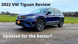 2022 Volkswagen Tiguan SE 4motion Review [upl. by Willette]