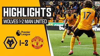 The final match ends in defeat  Wolves 12 Manchester United  Highlights [upl. by Melone]