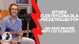 Jak zacząć grać na gitarze ELEKTRYCZNEJ cz1 [upl. by Latsirc]