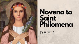 Novena Prayer to Saint Philomena  Day 1 [upl. by Ennove]