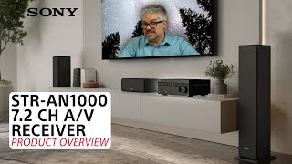 Sony  STRAN1000 72ch AV Receiver – Product Overview [upl. by Argyle666]