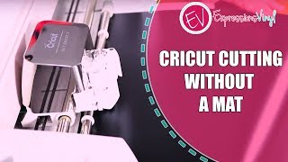 Cricut Cutting without a Mat [upl. by Remat]