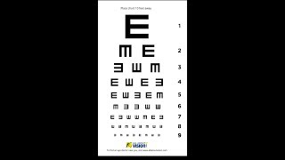 طريقه عمل لوحه فحص العيون Making Eye Exam Plate [upl. by Ibbie]