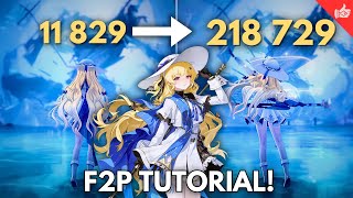 F2P Phoebe 200k Nuke Tutorial   Wuthering Waves [upl. by Humfried403]