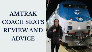 How to ride Amtrak in coach across America  Amtrak California Zephyr and Coast Starlight coach tips [upl. by Nomihs]