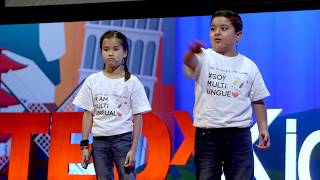 The Benefits of Being Bilingual  Bella Lawson amp Jose Sabedra  TEDxKidsElCajon [upl. by Maice]