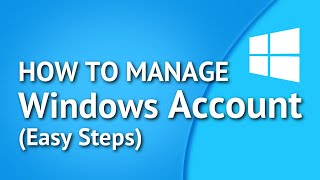 How to Manage User Accounts in Windows 10 [upl. by Hoye]