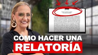 Aprende a Hacer una Relatoría en solo 3 Pasos [upl. by Aldous]