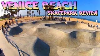 Skatepark Review Venice Beach Skatepark  Venice California [upl. by Paulson]