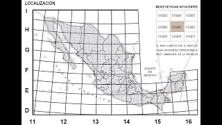 INEGI Cómo leer claves de las Cartas Topográficas [upl. by Arrekahs]