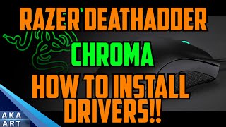 Razer Deathadder Chroma Driver Tutorial  How To Help Tips and Advice [upl. by Valida]