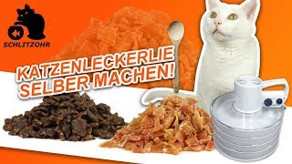 🔥Katzenleckerlie selber machen  Dörrfleisch  Dörrautomat  Rommelsbacher DA 750 [upl. by Narret]