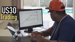 How To Day Trade US30 Step By Step For Beginners  Simple Trading Guide [upl. by Atinar]