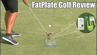 Golf Training Aids  FatPlate Review [upl. by Haveman]