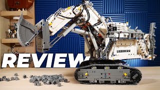 REVIEW LEGO Technic Liebherr R 9800 Excavator Set 42100 [upl. by Alduino]