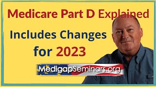 Medicare Explained  Part D 2023 [upl. by Kuebbing]