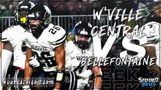 HIGH SCHOOL FOOTBALL  Westerville Central vs Bellefontaine  HIGHLIGHT [upl. by Aryamo]