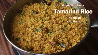 Tamarind Rice Recipe  Puliyogare  Simple and Tasty South Indian Rice Recipe  Pulihora Recipe [upl. by Renaldo]