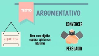 Cómo hacer un texto argumentativo [upl. by Ekram]