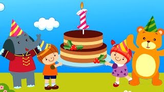 Geburtstagslied auf Deutsch  deutsche Kinderreime  Happy Birthday To You [upl. by Gunas719]