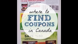 Where To Find quotCanadianquot Mailed  Printable Coupons in Canada  VLOG 44 [upl. by Marl]