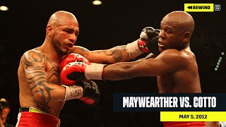 FULL FIGHT  Floyd Mayweather vs Miguel Cotto DAZN REWIND [upl. by Annaed]