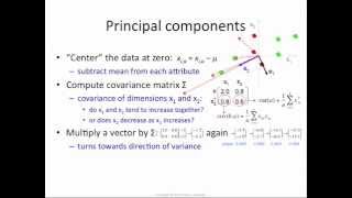 PCA 4 principal components  eigenvectors [upl. by Jaquenetta]