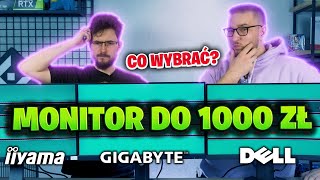 NAJLEPSZY MONITOR DO 1000 ZŁ [upl. by Jourdan618]