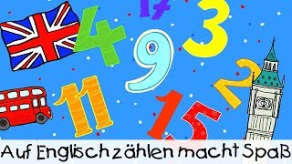 🏰 Auf Englisch zählen macht Spaß  Kinderlieder zum Lernen [upl. by Cayla]