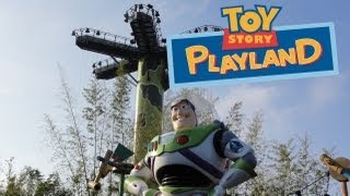 Toy Story Playland Complete Tour at Disneyland Paris [upl. by Haelam698]