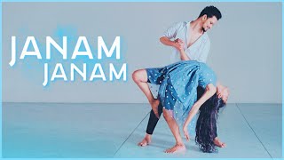 Janam Janam  Contemporary Dance  Shreya Gupta  Uttam Singh Choreography [upl. by Lymn]