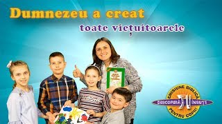 Dumnezeu a creat toate viețuitoarele  Creația uimitoare a lui Dumnezeu  Episodul 9 [upl. by Clarise]