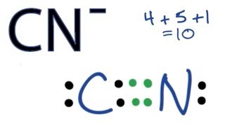 CN Lewis Structure How to Draw the Dot Structure for the CN [upl. by Cristal941]