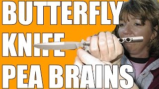 Butterfly Knife Tricks for Beginners 13 Transfer Loop [upl. by Nylarak918]