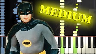 BATMAN THEME  Piano Tutorial [upl. by Bendicta]