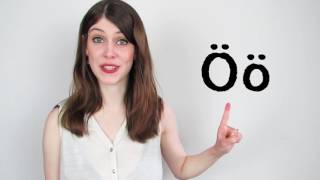 GERMAN UMLAUTS for Dummies How To Pronounce Ä Ö Ü [upl. by Ahsiugal437]