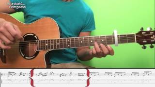 Bandolero  Don Omar ft Tego Calderon TutorialCover Guitarra [upl. by Samale]