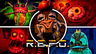 REPO  All Jumpscares amp All Bosses [upl. by Eilak]