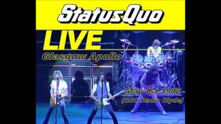 Status Quo Live Glasgow 1982 Broadcast on Radio Clyde [upl. by Jueta152]