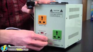 How To Change A Fuse In a Voltage Regulator Converter ATVR500 ATVR1000 ATVR1500 amp ATVR2000 [upl. by Valentia199]