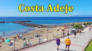 Costa Adeje Tenerife Beach amp Promenade [upl. by Annayt]