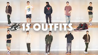 15 Easy Air Jordan 1 Outfits  Mochas Breds Royal Toes amp Bloodlines [upl. by Dulce]