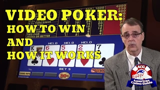 Video Poker  How to Win and How it Works • The Jackpot Gents [upl. by Ainerbas]