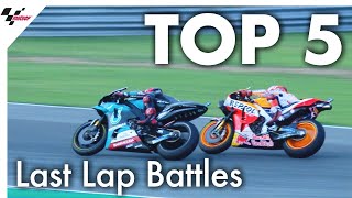 Top 5 last lap battles in 2019 [upl. by Adiell]