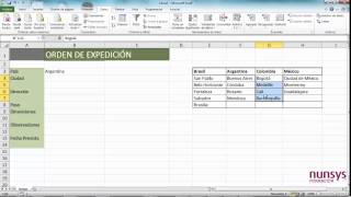 Tutorial Excel  Doble Validacion de datos [upl. by Martynne82]