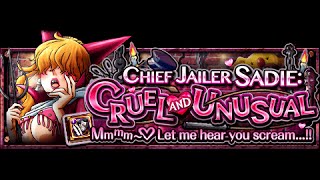 【OPTC】Chief Jailer Sadie Cruel and Unusual 30 Stamina  Double INThawk [upl. by Lemon534]