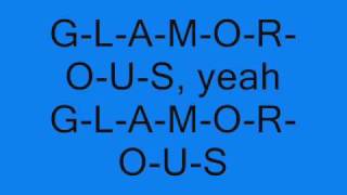 Fergie Ft Ludacris  Glamorous Lyrics On Screen [upl. by So]