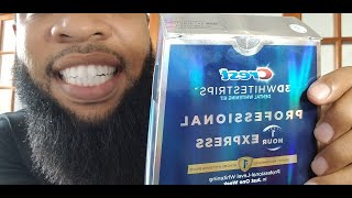 Crest 3D Whitestrips 1 hour Express Review [upl. by Natica]