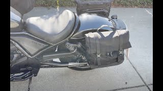 2021 Honda Rebel 1100 Saddlebags Overview and install [upl. by Cicely]